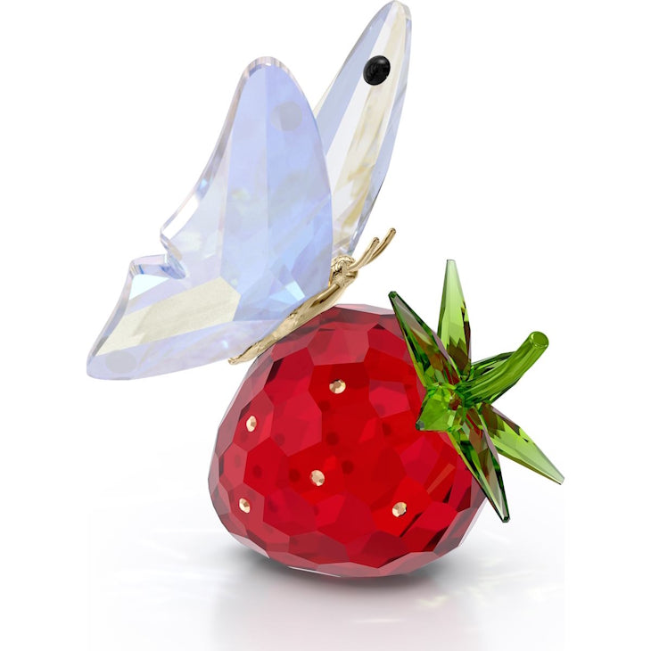Swarovski Idyllia Butterfly and Strawberry.