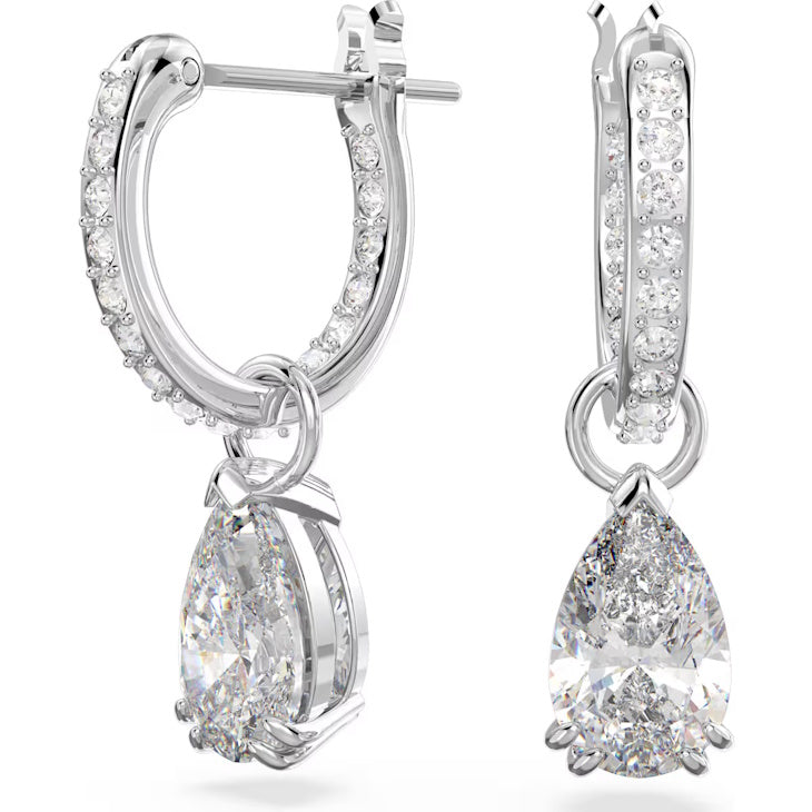 Swarovski Stilla Hoop Earrings.