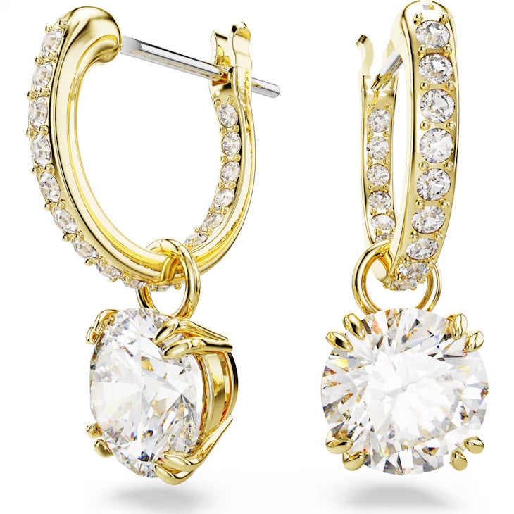 Swarovski Stilla Hoop Earrings.