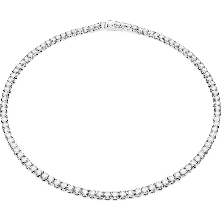 Swarovski Matrix Tennis Necklace.