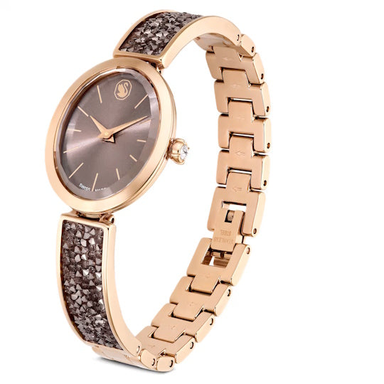 Swarovski Crystal Rock Oval Watch.