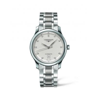Ladies Longines Masters Collection 12 Diamond Dial Watch.