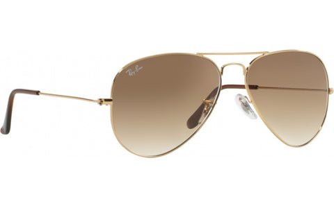 Ray-Ban Aviator, Brown, Size L.