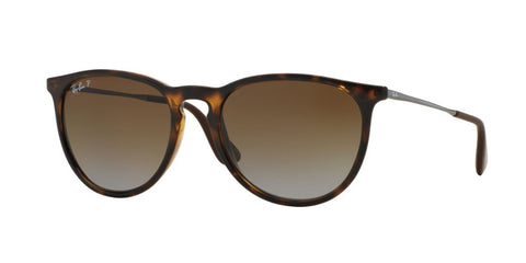 Ray-Ban Erika, Polarised, Tortoise, Brown, Size 54