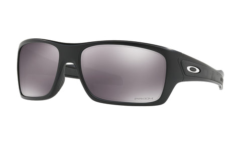 Oakley Turbine sunglasses. Matte Black frames, Prism Black lens colour, standard fit.