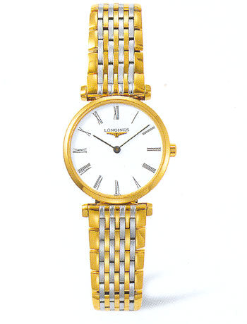 Ladies Longines La Grande Classique Two Tone Watch.