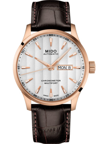 Gents Mido Multifort Chronometer Automatic Watch.