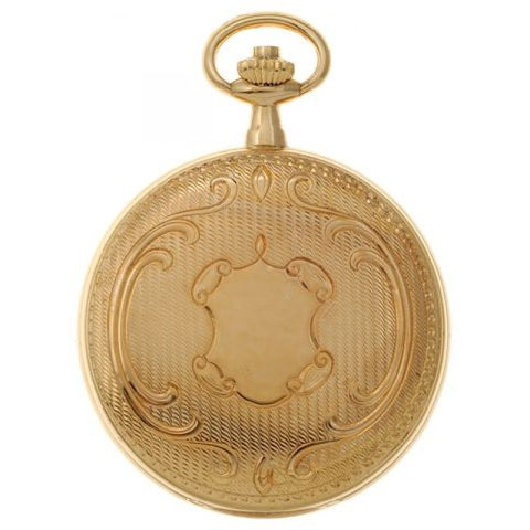 Classique Quartz Pocket watch with Gold plated Construction.