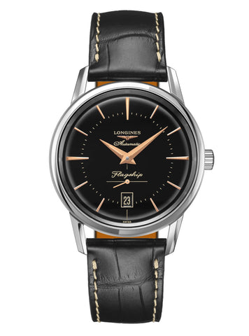Gents Longines Flagship Heritage Automatic Watch.